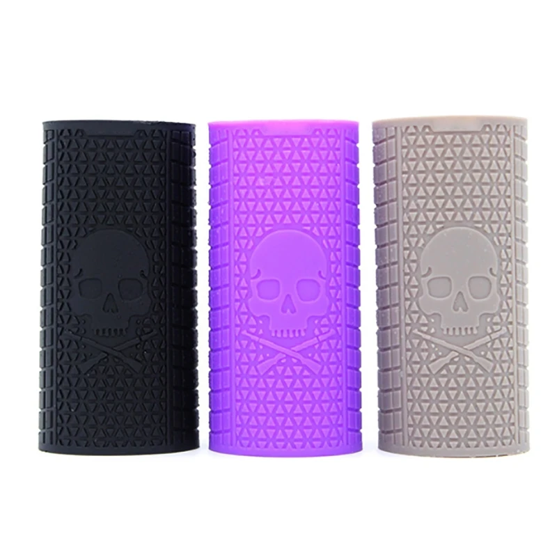 Skull Pattern NonSlip Cover Handgun Handle Sleeves Universal Rubber Cover Hand Grip Glove Sleeves Hunting Accessories