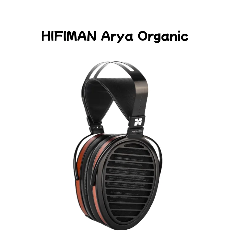 NEW Arya Organic Full-Size Over-Ear Open-Back Planar Magnetic Headphone with Stealth Magnets for Audiophiles, Home & Studio