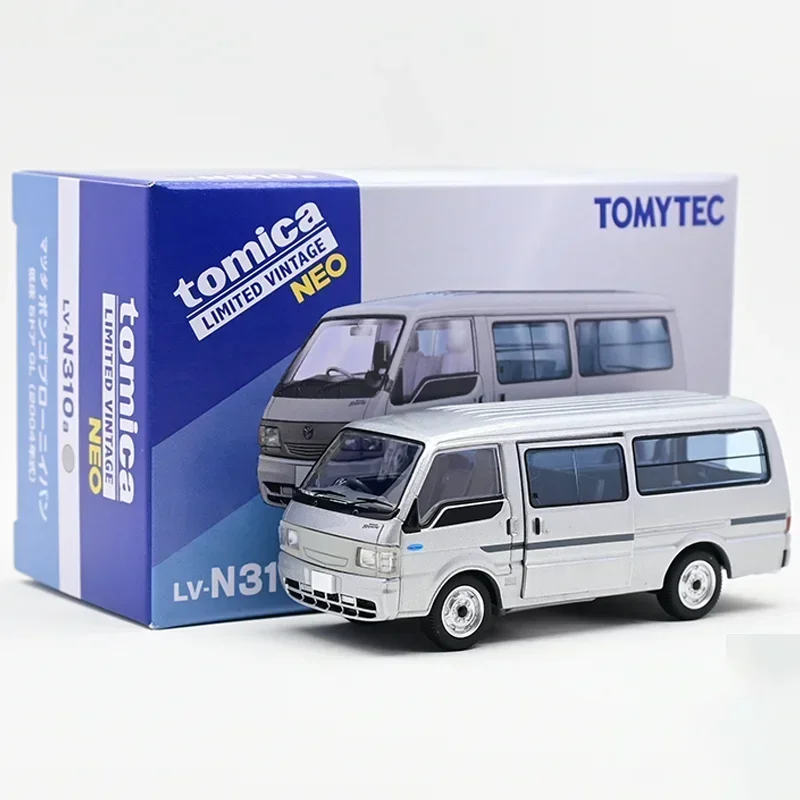 TAKARA TOMY TOMYTEC Tomica 1/64 TLV-N310a 마쓰다 봉고 브로니 밴, 로우 플로어 5 합금 장난감 모터, 다이캐스트 금속 모델 선물