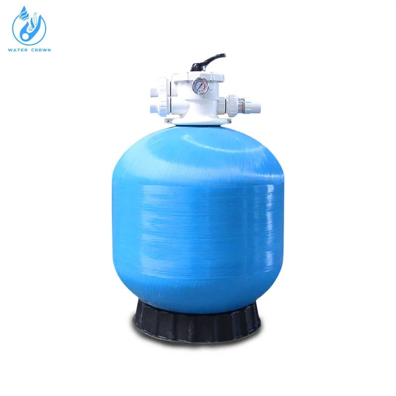 Water Crown Fiberglass Corrosion Resistant Six-Way Valve Swimming Pool Sand Filter