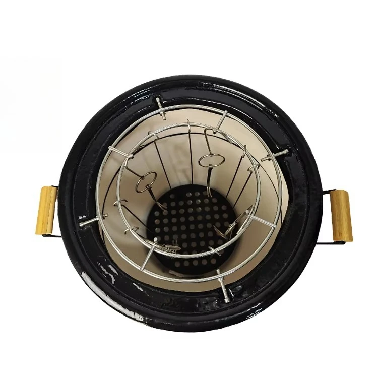 Stone Round Cast Iron 21 Inch Ceramic Tando Charcoal Clay Oven Commercial Industrial Professional Environmental Protection