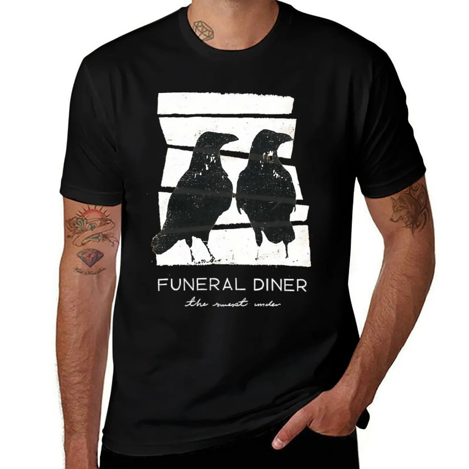 

man for shirt men t shirts oversize Funeral t Diner cotton pack anime shirts T-Shirt t