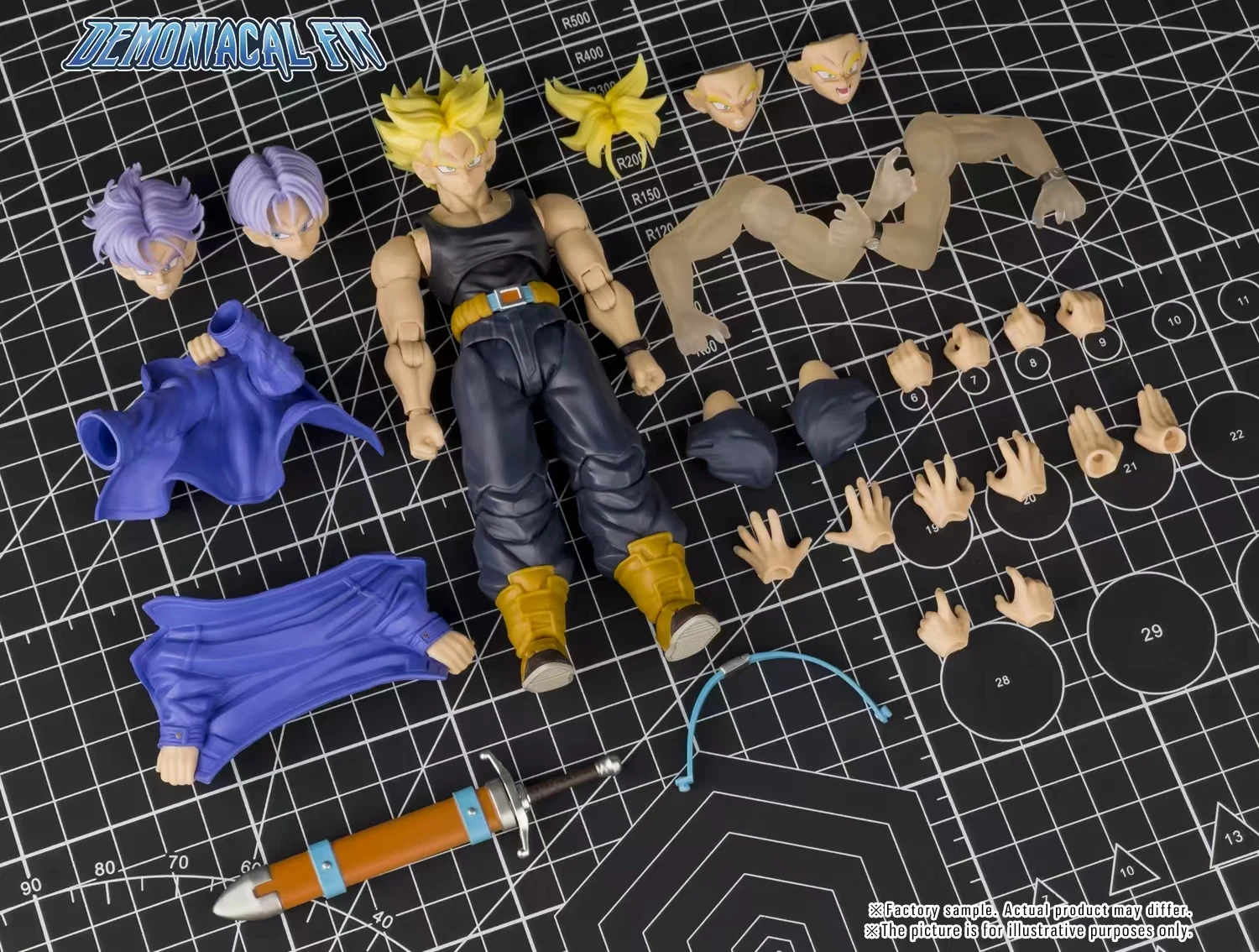 In Stock Demoniacal Fit Dragon Ball Z Shf Super Saiyan Action