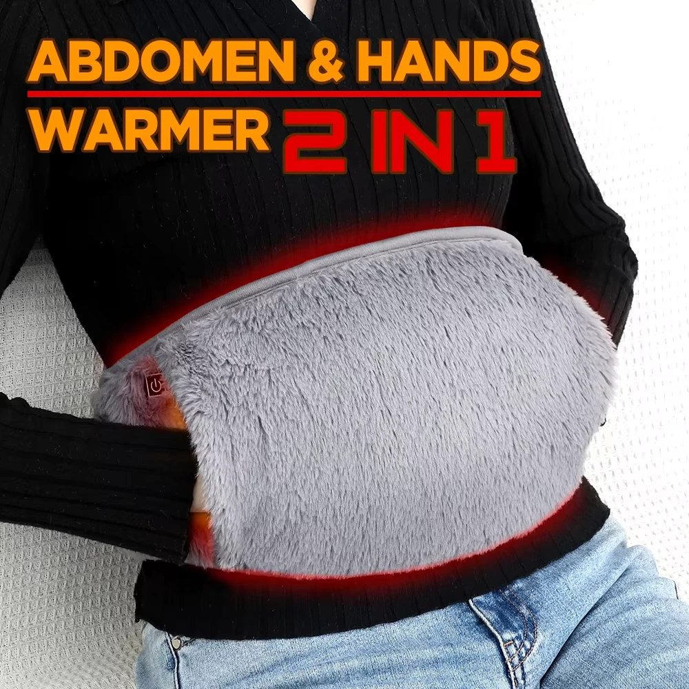 

Electric Heating Belt USB Hand Warmer Winter Heater Waist Warmers Hot Compress Therapy Abdominal Lumbar Uterus Warming Pad