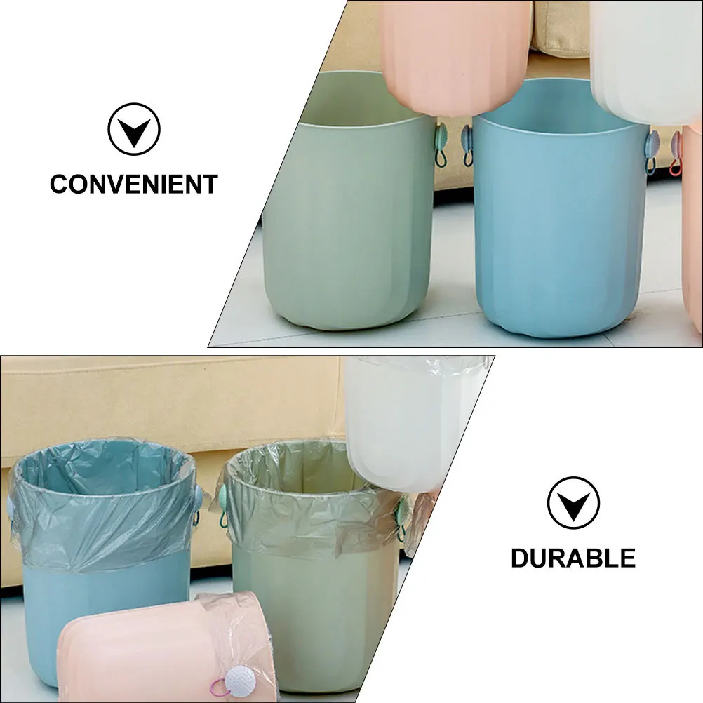 

4pcs Garbage Bag Clips Magnetic Adjustable Trash Can Bag Buckle For Kitchen Cabinet Accessories Organizer Clip Holder Fasten