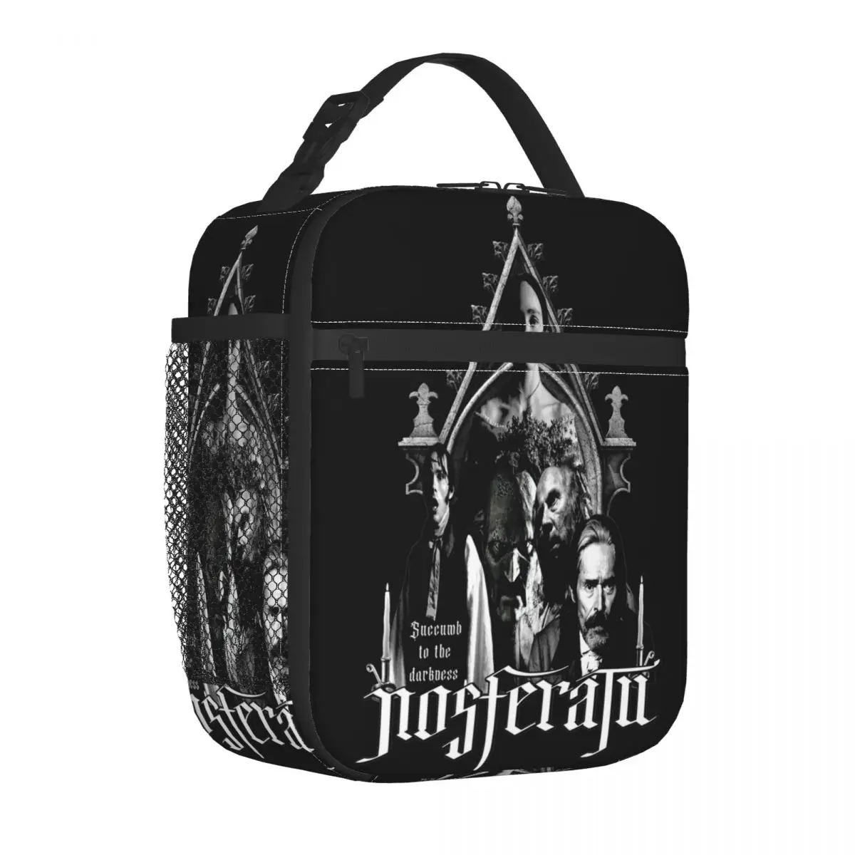 Nosferatu Succumb To The Darkness Thermal Insulated Lunch Bags for Picnic Portable Food Container Bags Thermal Cooler Lunch Box