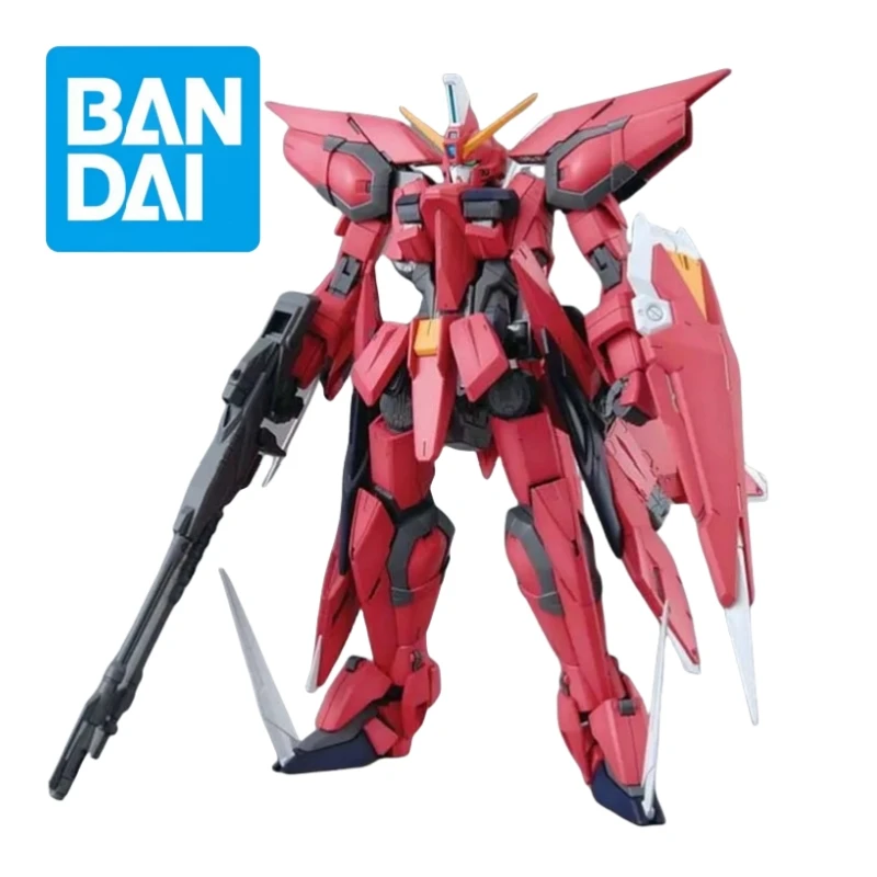 

Оригинальный Bandai Gundam MG 1/100 мобильный костюм Aegis аниме Сборная модель ручная экшн-кукла игрушка подарок украшение для детей и мальчиков