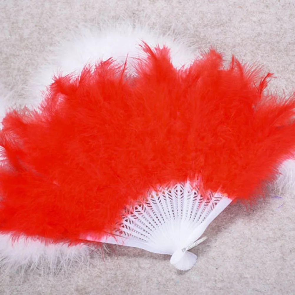 

Folding Handheld Fan Party Performance Dance Accessory Decor Gift Red Cosplay Fan For Wedding Costume Shawl