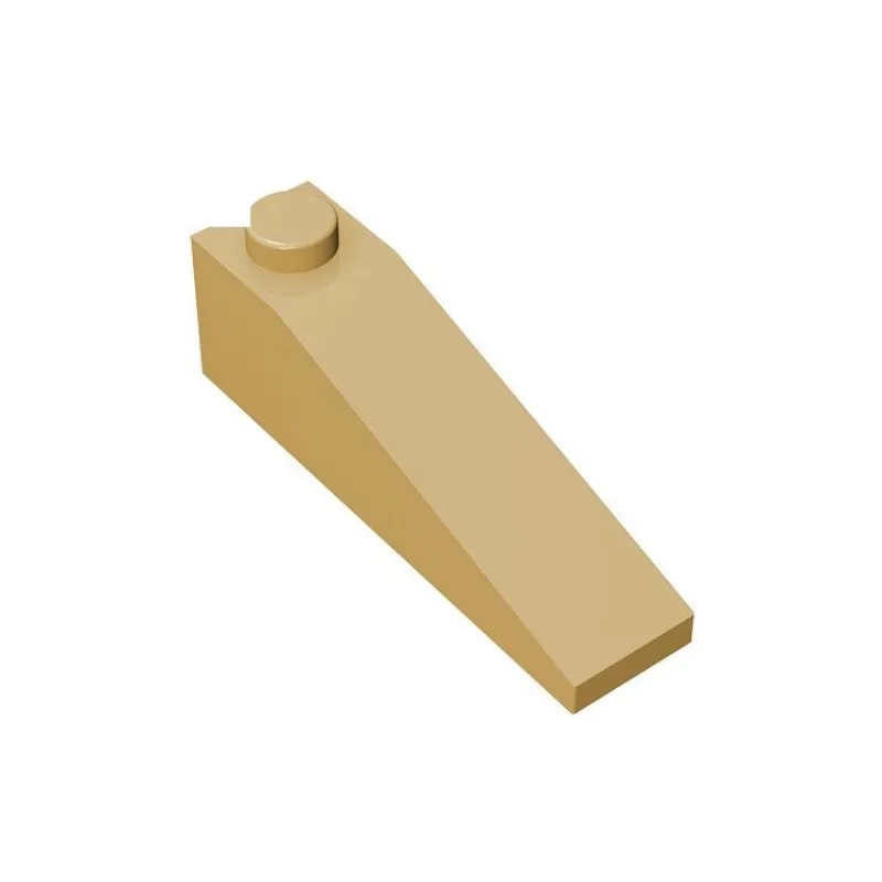 10pcs 60477 small particle puzzle building block parts, loose parts, 4x1 diagonal tiles