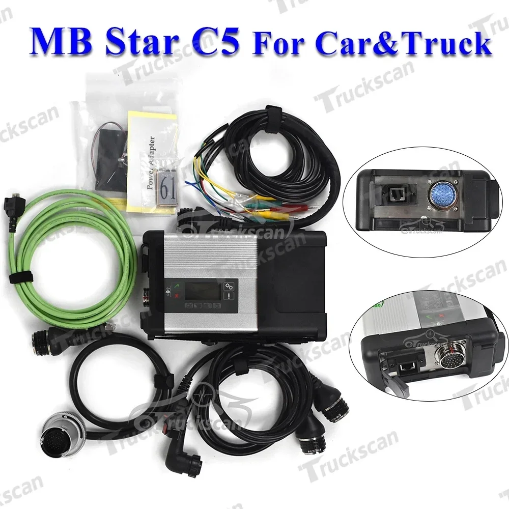 FOR MB Star C5 Main Unit With WIFI For Cars and Trucks Multi-Langauges MB SD Connect Compact 5 Star Diagnosis