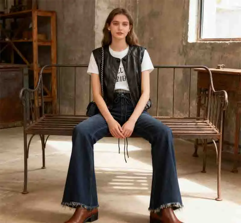 

Vests Waistcoats Thin Womens Vest Adult Autumn Fleece-Lined Reversible Double-Sided Hiking Camping Warmth Versatile Sleeveless