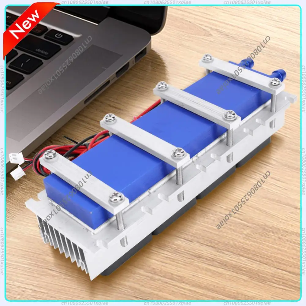 

DC 12V Peltier Air Conditioning Unit Thermoelectric Air Conditioner Cooling System DIY Kit Semiconductor Homemade Cooling System