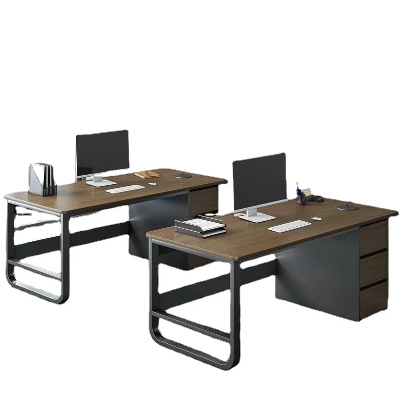 

Xl Office Multi-Person Table and Chair Combination Single Station Simple Bedroom Computer Table