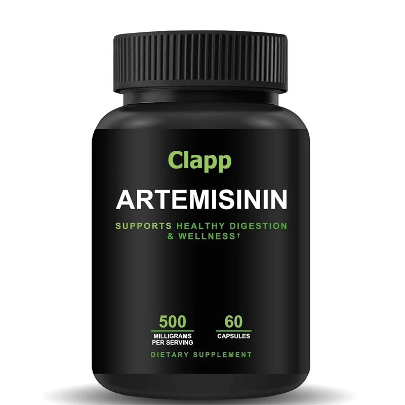 

Artemisinin 500 мг - Поддержка пищеварения и иммунитета - Чистый веганский, не genetically модифицированный - Экстракт сладкого червяка