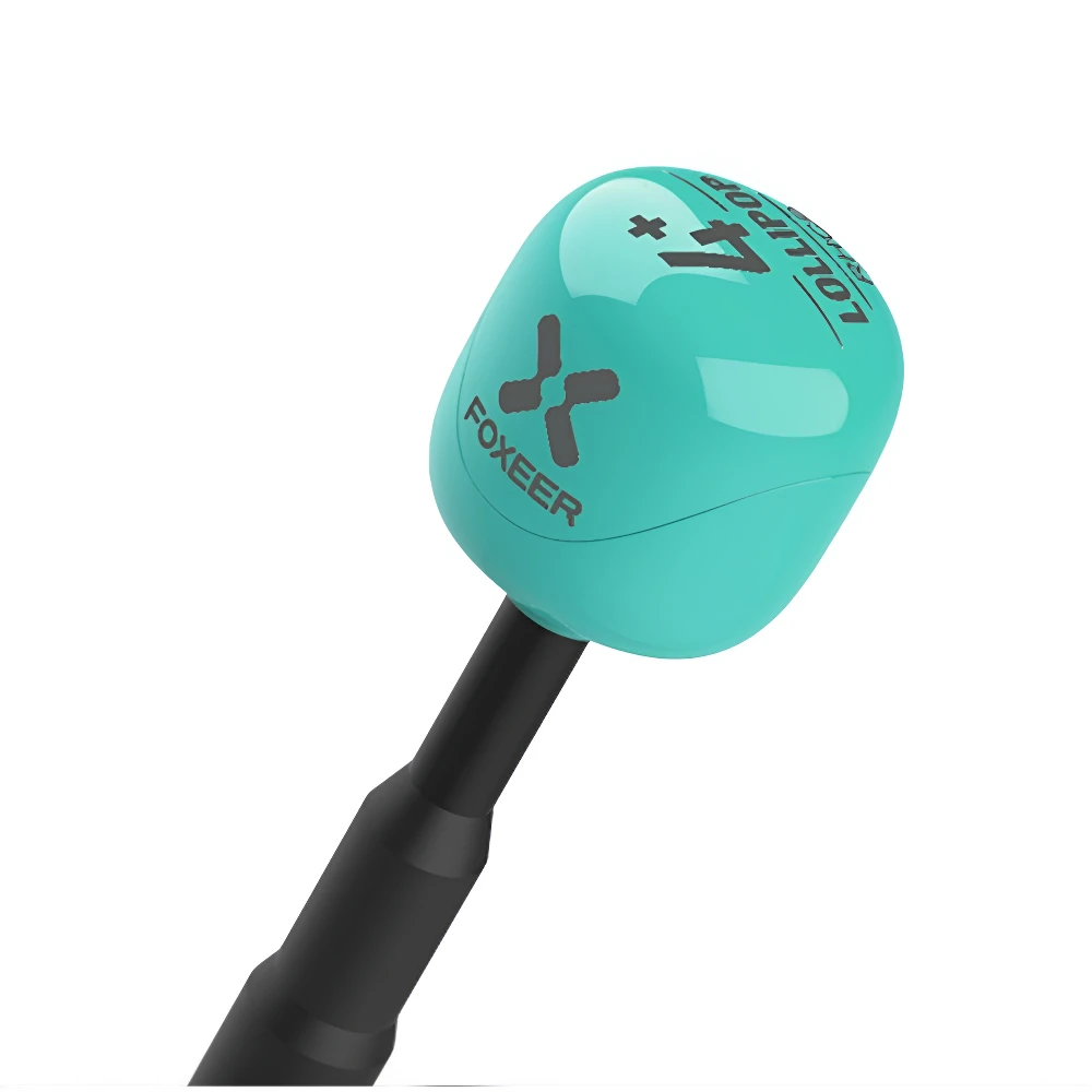 Foxeer Lollipop 4+Plus 2.6dBi FPV Racing Drone 5.8GHz Omnidirectional Mini Transmitter Antenna Featuring SMA/MMCX/UFL Connectors