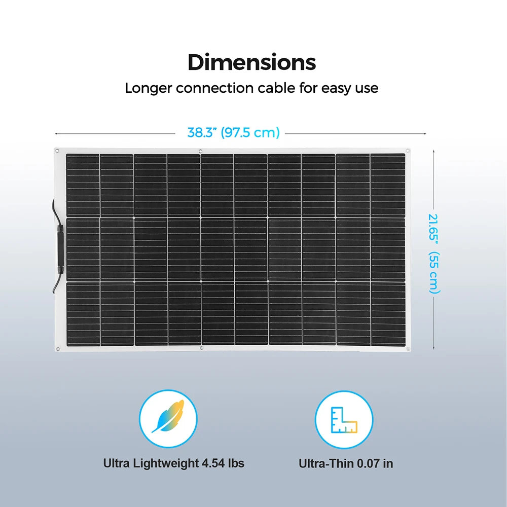 1000 واط - 100 واط لوحة طاقة شمسية 12 فولت لوحة طاقة شمسية أحادية البلورية وحدة عالية الكفاءة RV مركبة بحرية قافلة خارج الشبكةsolar panel (1-10 قطعة #4
