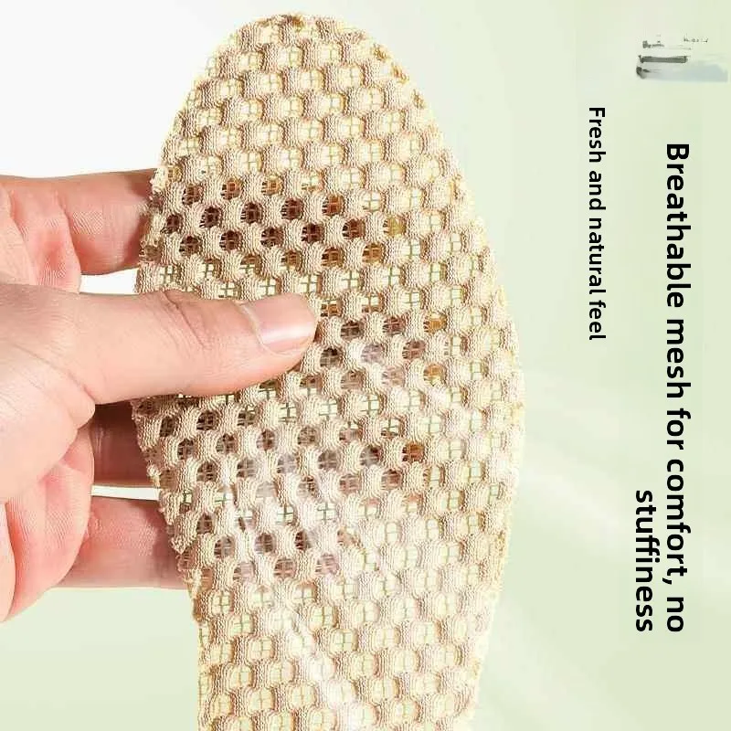 Deodorizing Bamboo Charcoal Shoe Inserts Unisex Absorbent Odor Control Breathable Freshening Soft Bottom Comfortable for Spri...