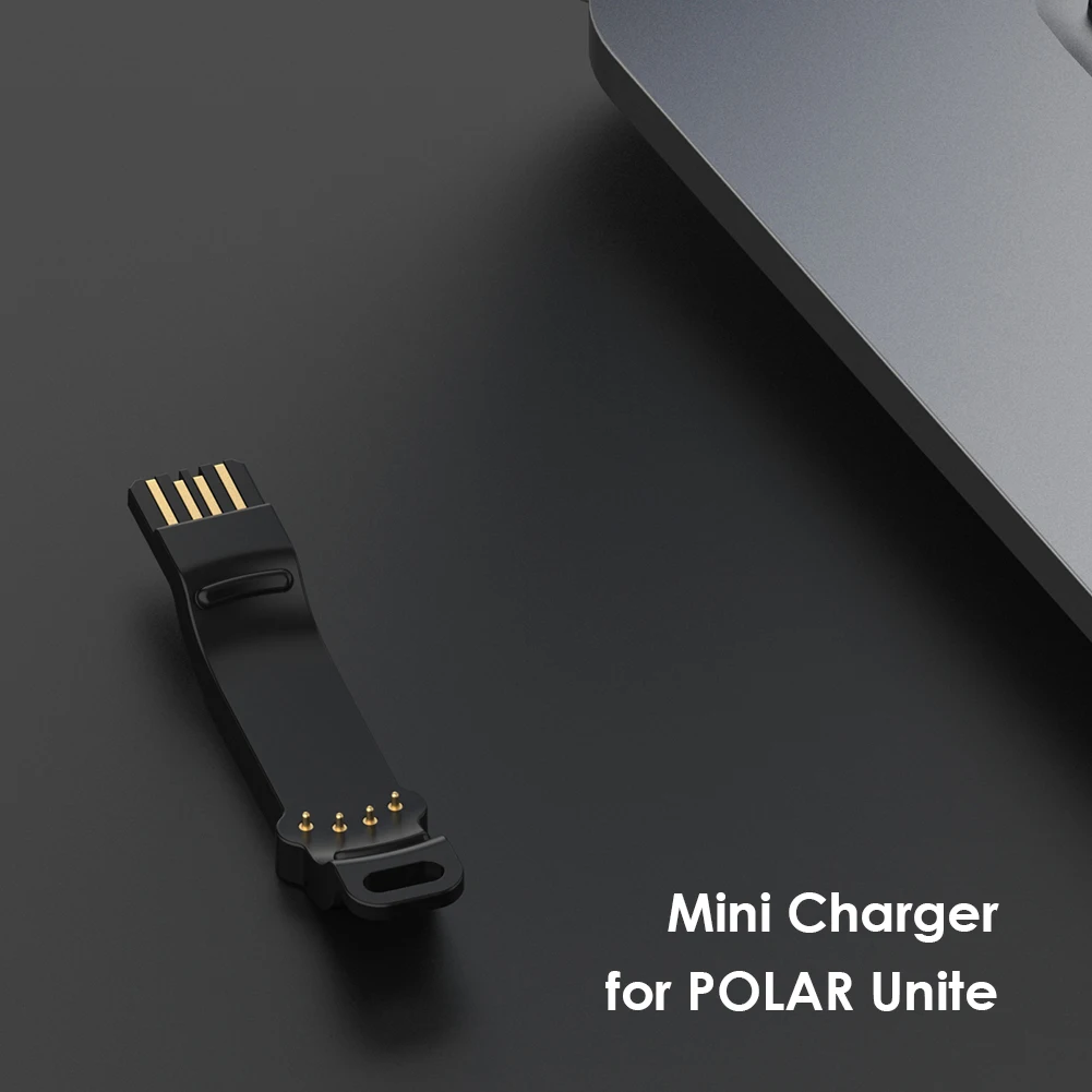 4-poliges Smartwatch-Ladekabel, modisches Zifferblatt, Armbanduhr, Geschenk für POLAR Unite-Armbänder, Ladekabel