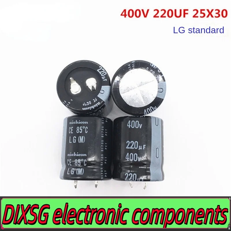 

DIXSG (1 шт.) 400 В 220 мкФ 25X30 Япония nichicon nichicon электролитический конденсатор 220 мкФ 400 В 25*30