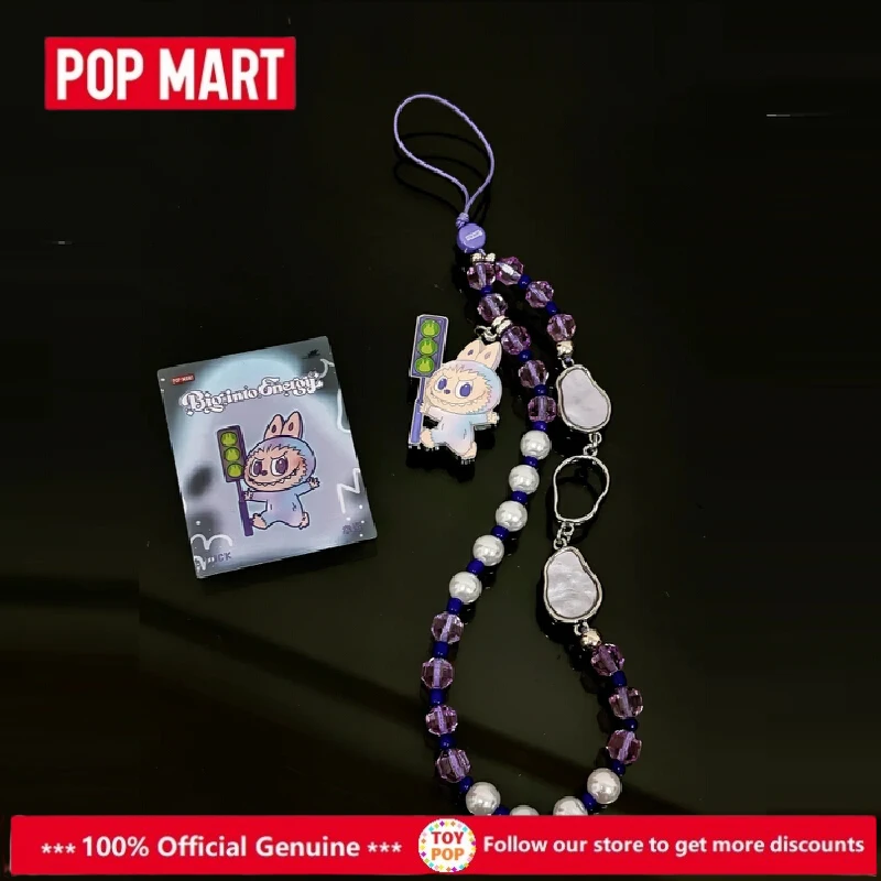 POPMART ของแท้ The Monsters Labubu V3 Big Into Energy Series พวงกุญแจโทรศัพท์ กล่องสุ่ม กล่องปริศนา เคสโทรศัพท์ ของเล่นสุดฮิต ของขวัญคริสต์มาส