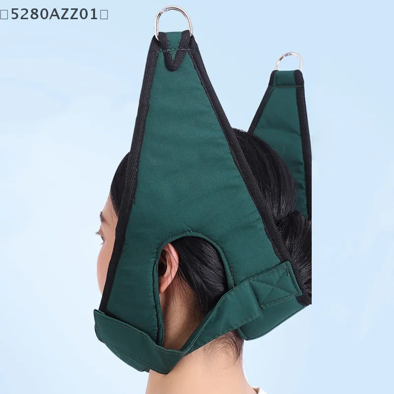 

tipoHMA58 VissreatSeloprtic Шлейка для шеи Пояс для носилок шеи Головные уборы Подвесное устройство для вытяжения шейного отдела Эластичный фиксированный ремень для облегчения боли