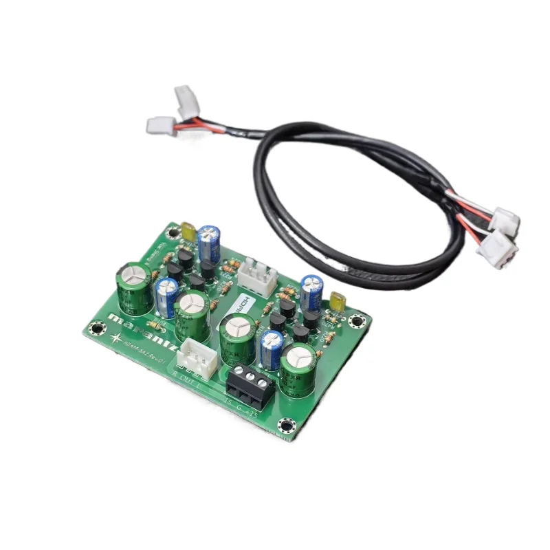 Audio input buffer board, replicating the buffer circuit of the Marantz HDAM-SA2 module.