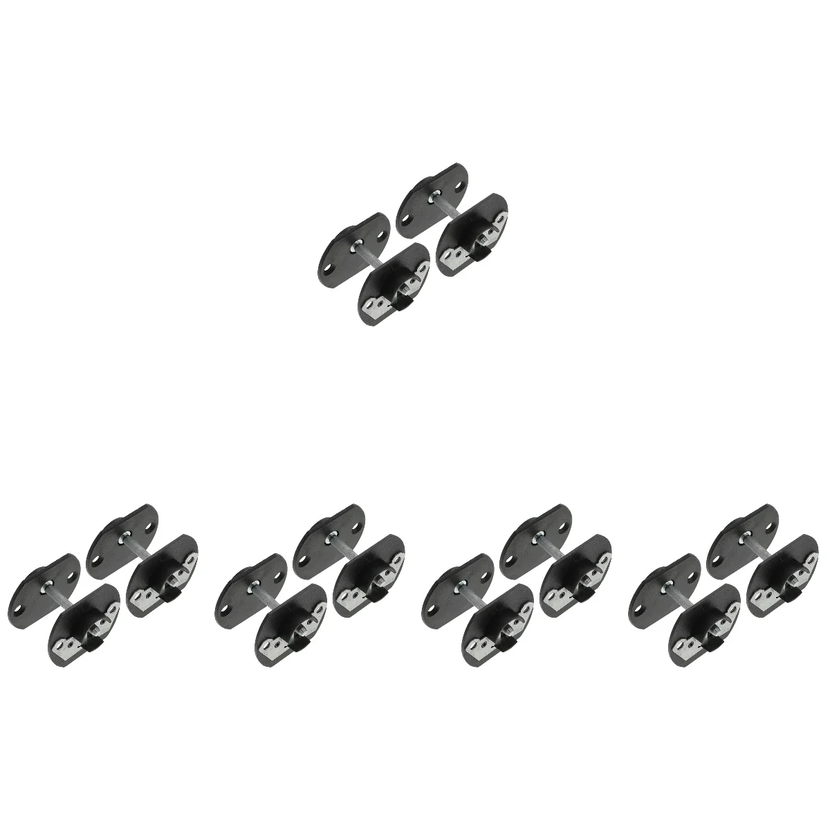 

5pcs Set of 5 Metal Accessories for Sofa Couch Connector Sectional Furniture Connecting Fastener