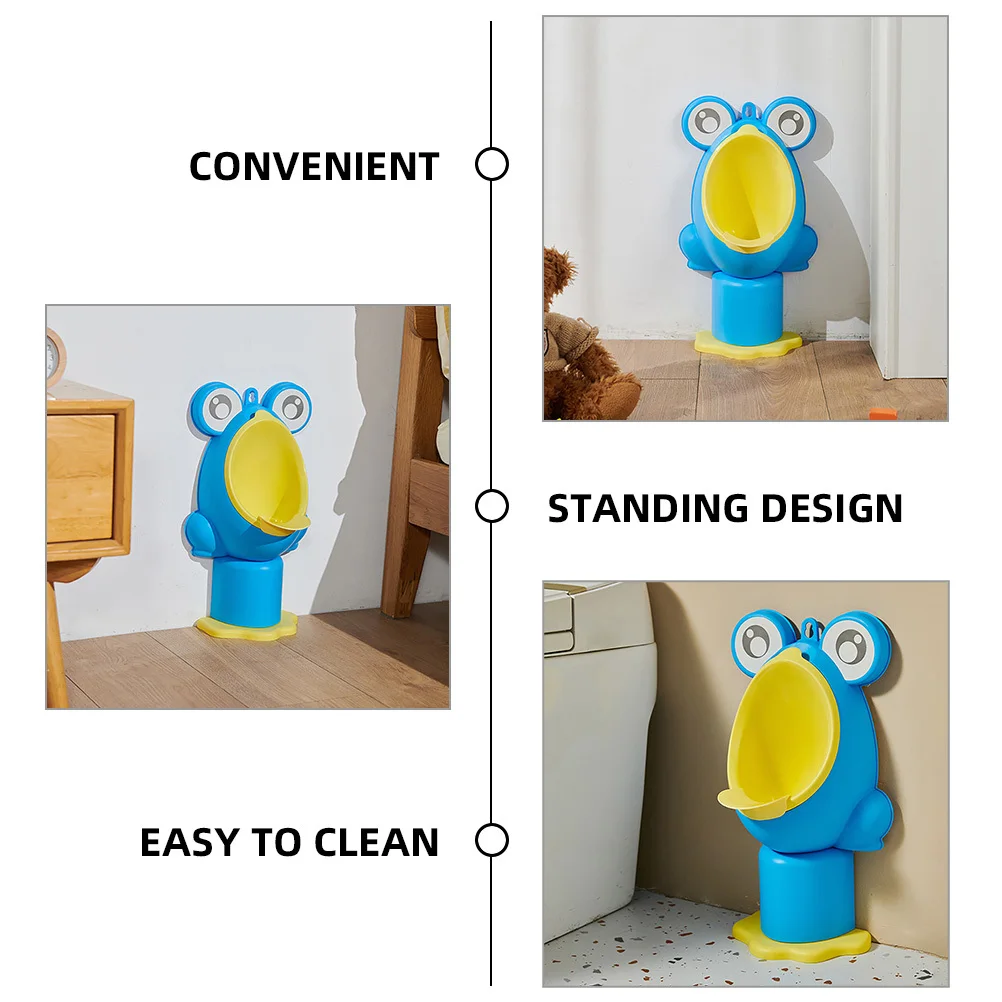 مبولة للأطفال الصغار للأولاد، تصميم كرتوني للتدريب على استخدام المرحاض، عجلة مائية دوارة، سهلة التنظيف، استخدام متين للتدريب على استخدام المرحاض #5