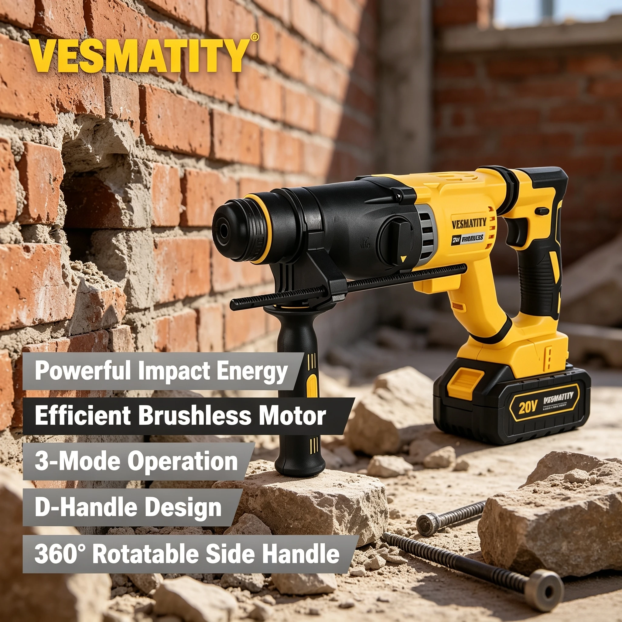 vesmatity-sds-plus-hammer-drill-brushless-cordless-d-handle-rotary-electric-wall-concrete-hole-tool-18v-20v-battery-pro-max