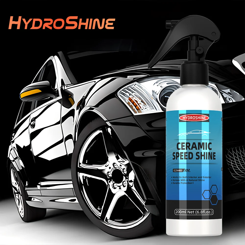 

Hydroshine Ceramic Speed Shine Coating For Cars Paint Mirror Finish Auto Wax Protection Cleaning Products Hydrophobic Paint