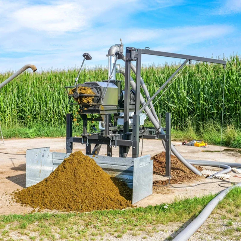 

Efficient Animal Waste Cow Pig Chicken Dung Dewatering Manure Separator Machine/Animal Manure Solid Liquid Separator