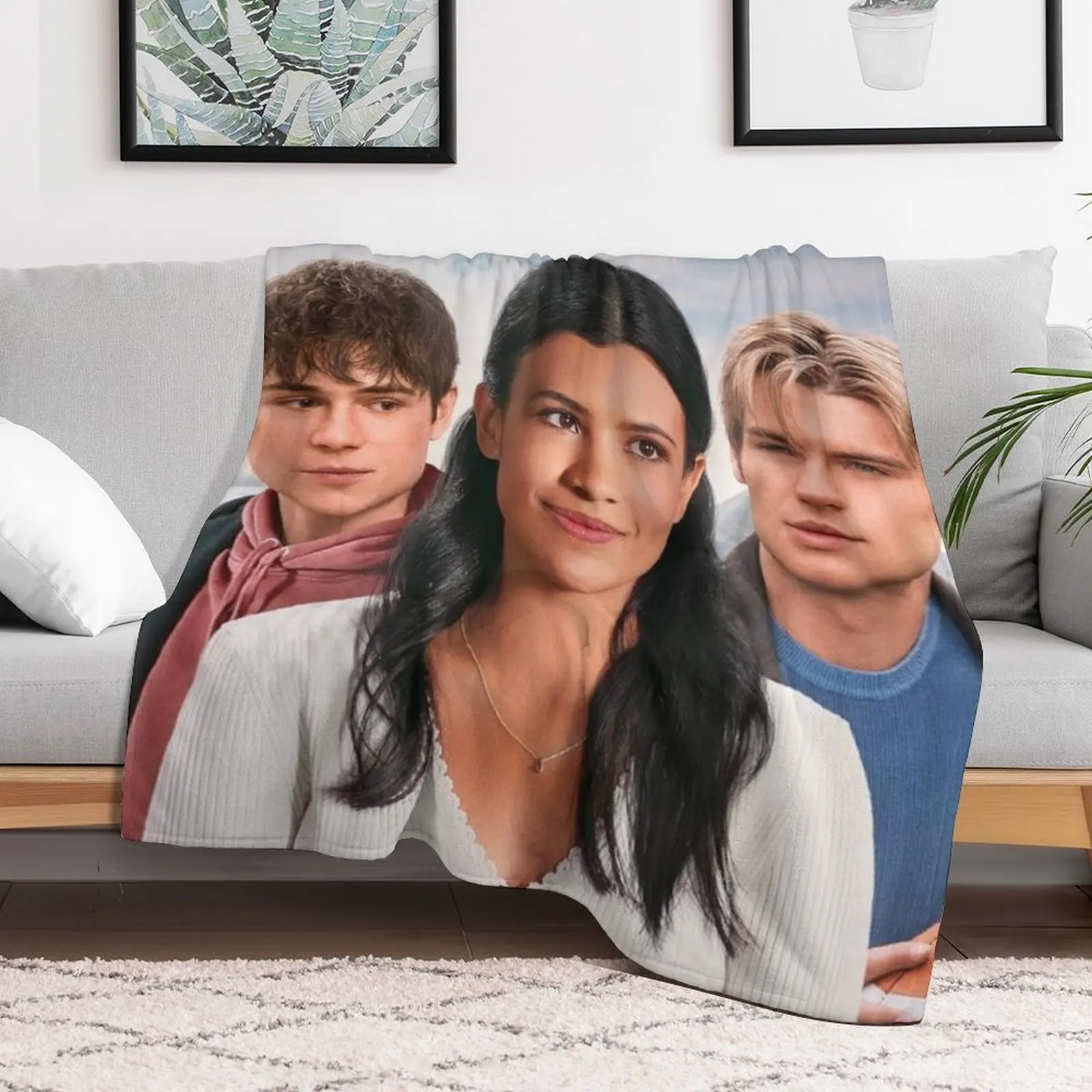 My Life with the Walter Boys Throw Blanket Soft Bedroom Blanket for Night Sleeping