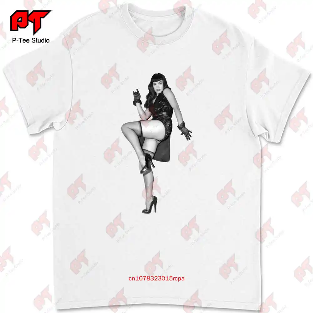 Hysteric Glamour Hysterical Bettie Page Betty Paige T-shirt UGJF