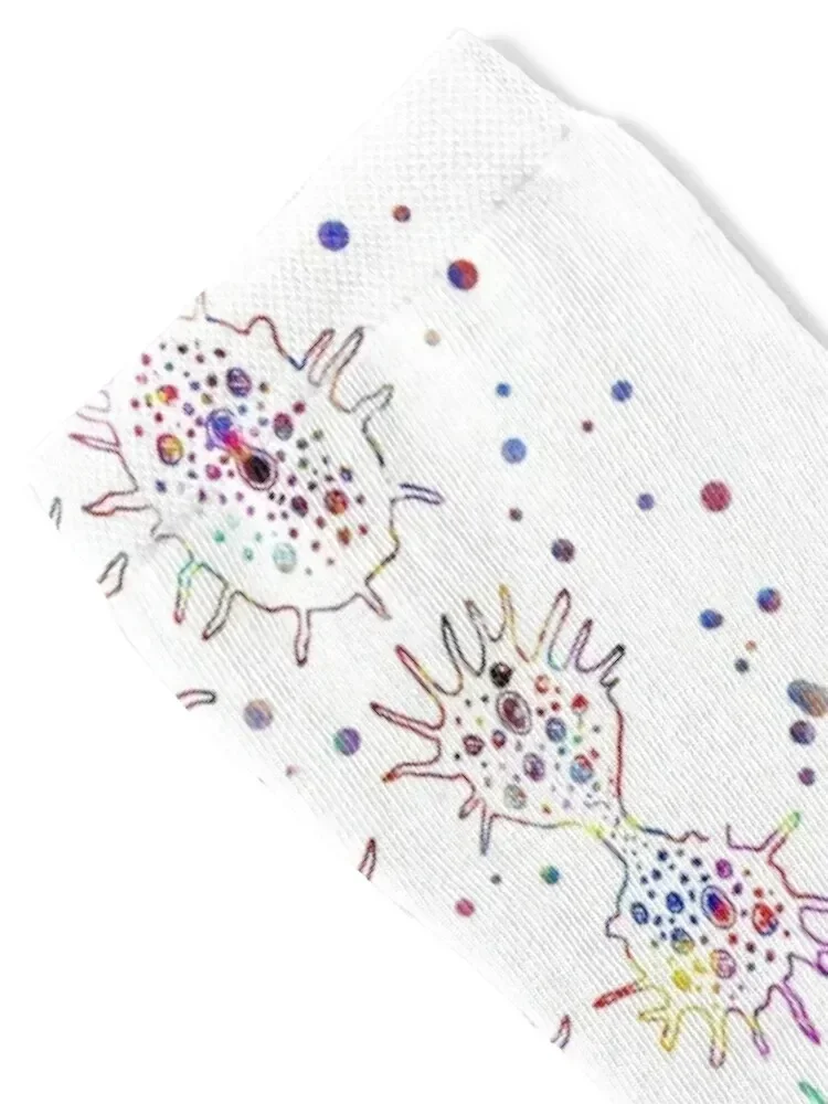 Amoeba Socks japanese fashion hockey Toe sports hip hop Boy Child Socks Women's