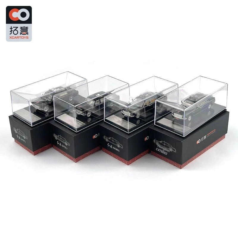 

XCARTOYS 1/64 Die-Cast Car Model Hongqi Review Car Model H9H5L5 Hongqi Wencheng Racing suitable for display and gift-giving