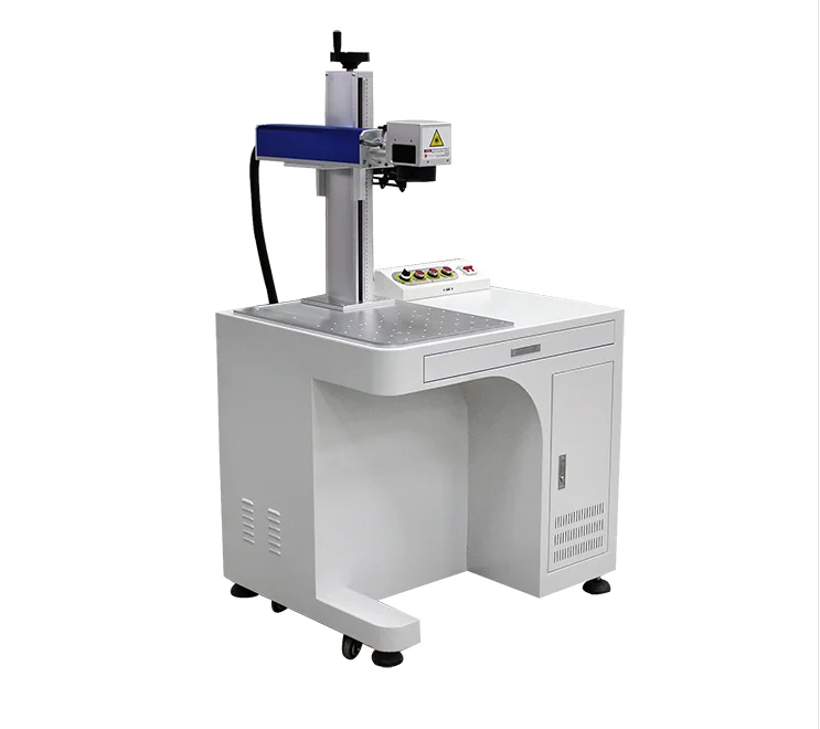 Metal Fiber Laser Engraving Machine 20w 30w 50w 100W Laser Logo Printing Writing Marking Machine