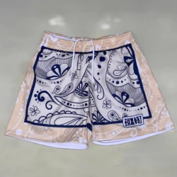 Men's summer shorts, casual printed beach pants, various colors to choose from, minimalist swimwear, fashionable design