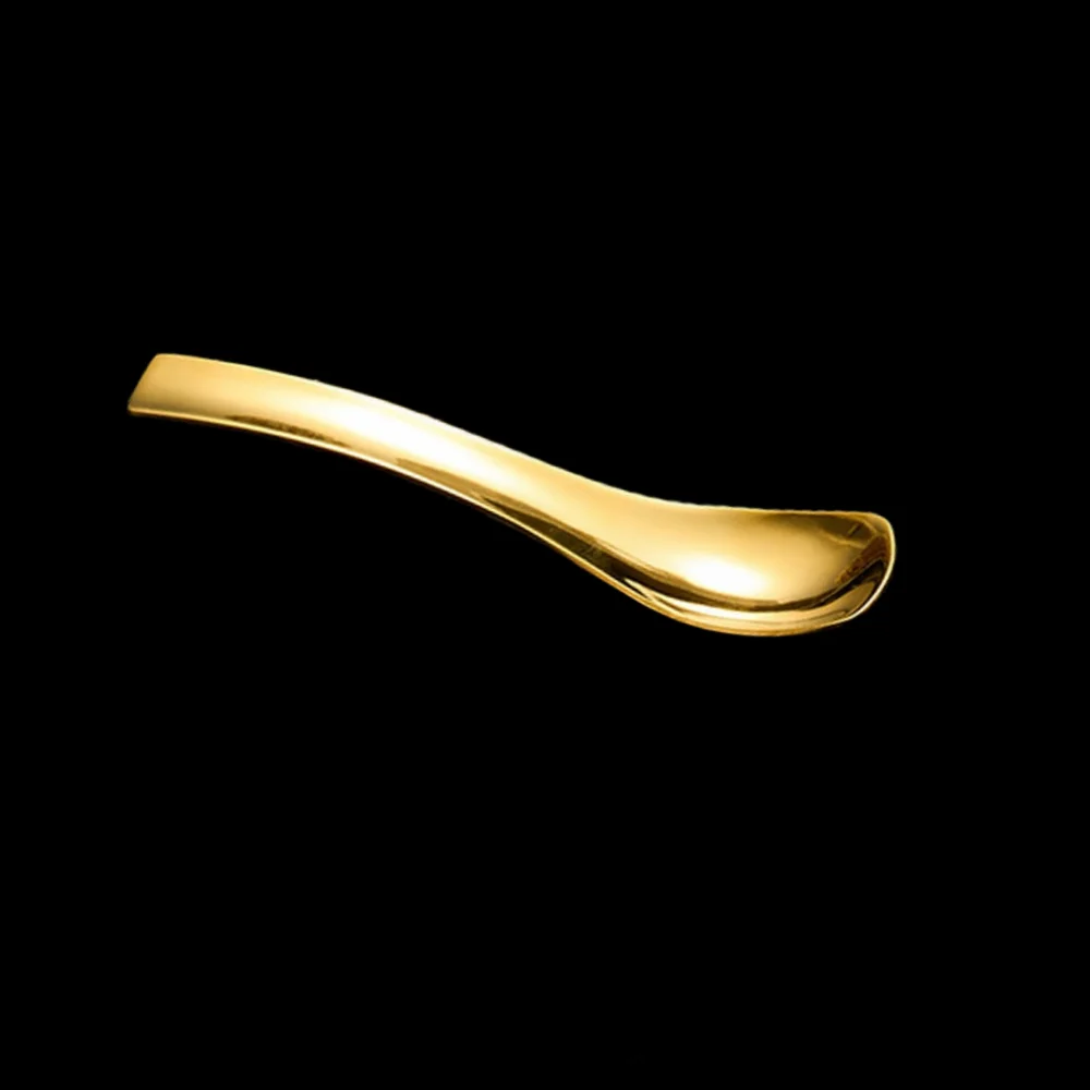 Stainless Steel Teaspoon Made from 304 Grade Rust Resistant Material for Kitchen Use with Compact Square Tip Design