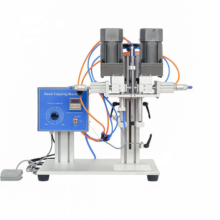 

Tabletop Screw Capping Machine XLSGJ-6120/Factory Price Desktop Screw Bottles Cap Sealing Machine Capper