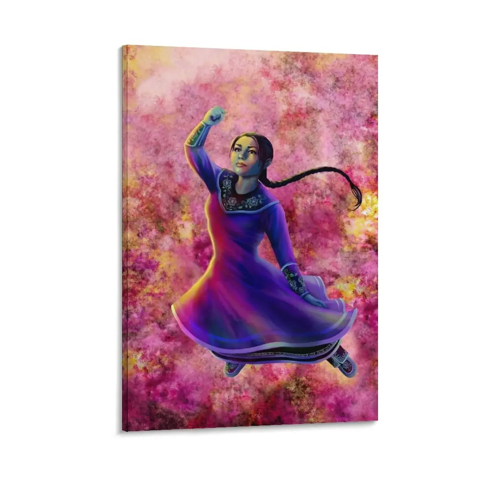 

original Smoke Dancer Print Canvas Painting art Decorative paintings bedrooms decor