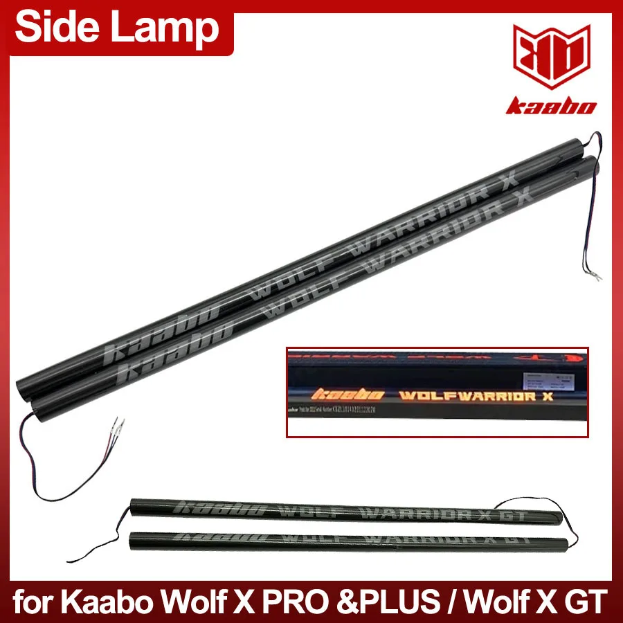 

Side Lamp Deck LED Light Tube for Kaabo Wolf Warrior X PRO PLUS GT Electric Scooter 10inch Original Parts Accessories