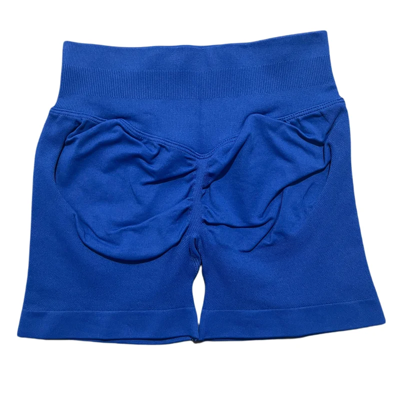 HISTELLO sportshorts 4,5'' hoge taille dames yoga workout shorts naadloze leggings stretch fitness joggingbroek gymshort