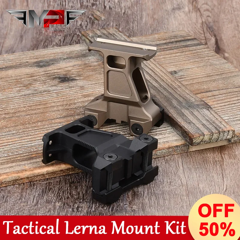 

Tactical Metal Red Dot Sight Lerna Mount Kit Elevated Base Mounts Installation hunting Reconnaissance aircraft accessories