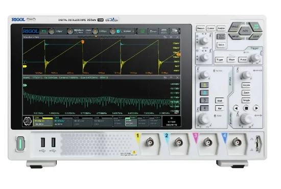 DHO1072 Digital Oscilloscope 70MHz 2CH 2GSa/s 12bit High Resolution High Resolution Flex Knob