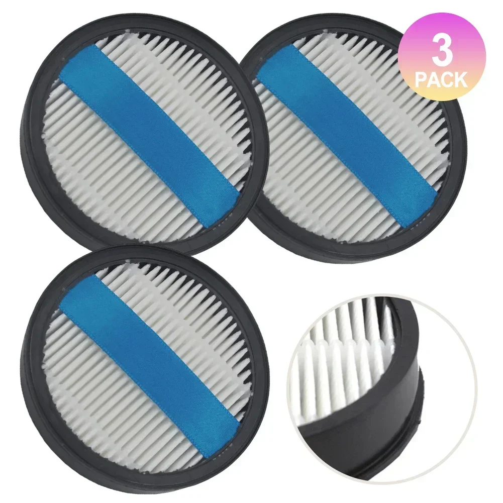 3 قطعة مرشح مع شبكة ل ‎ Vortex 7 مكنسة كهربائية لاسلكية قابلة لإعادة الاستخدام وقابلة للغسل، أجزاء أدوات التنظيف المنزلية