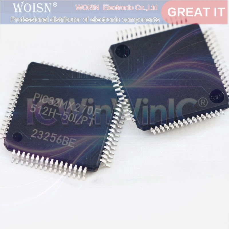 5piece PIC32MX270F512H-50I/PT  Price discounts Spot supply Ready Stock