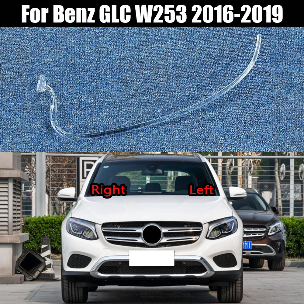 

For Benz GLC W253 2016 2017 2018 2019 Headlight Light Guide Strip Daytime Running Light Tube Daily Car Head Lamp Emitting Tube