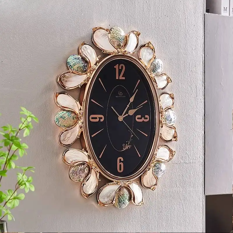 xx- Luxury Fashion Wall Clock Design Personalized Art Digital Wall Clock Aesthetic Modern Decoraciones De Hogar Room Decor^