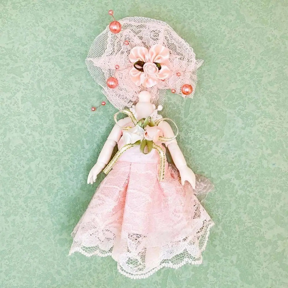 Roupas de boneca fashion de alta qualidade, 18 estilos, crianças, faça você mesmo, meninas podem vestir, saia de macacão, boneca de 16 ~ 17cm/boneca bjd 1/8