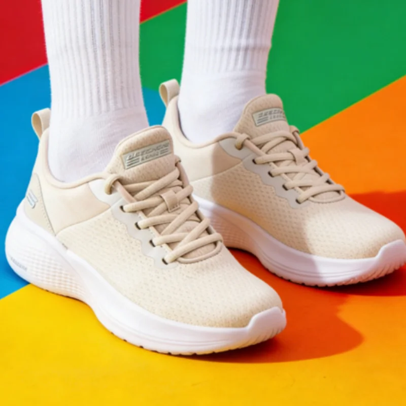 

Skechers Women's Casual Shoes Walking Shoes Comfortable Cushioning Lightweight Shoes 117551-NAT